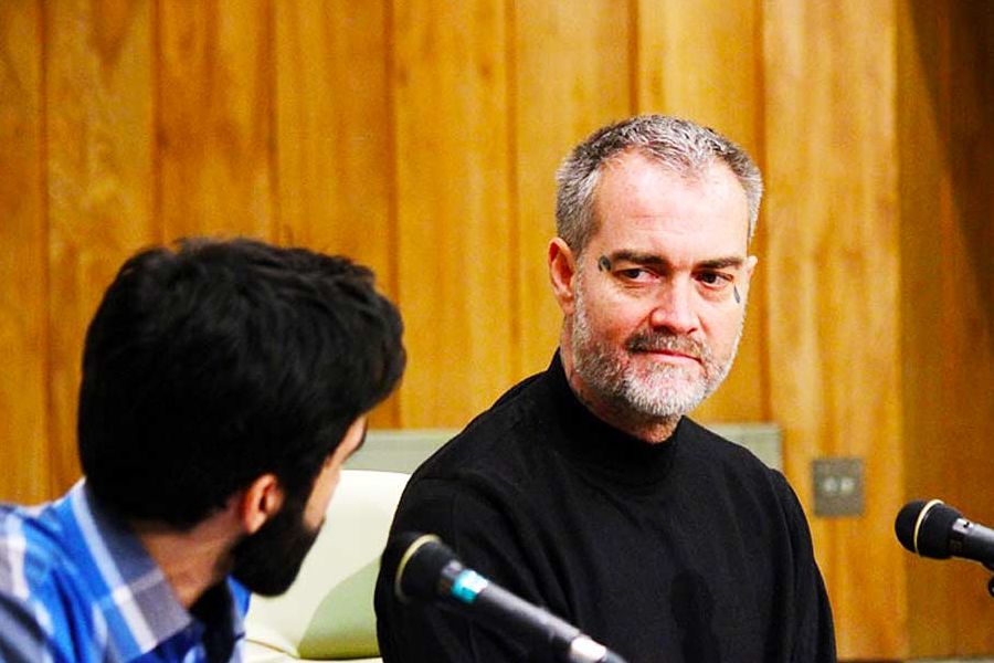 Ken O'keefe Lecturing In Universities Hamed Ghashghavi حامد قشقاوی